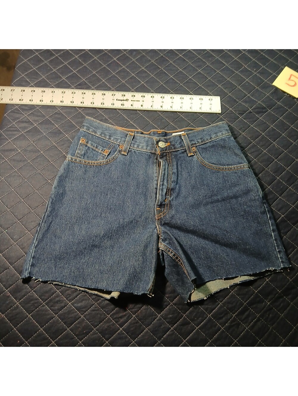 Levi's Made In USA Denim Cutoff Shorts Blue Jean Juniors Size 9